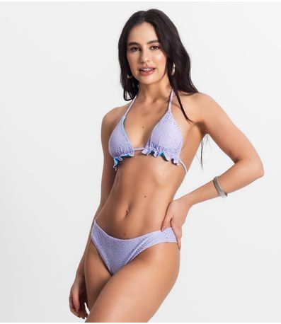 Conjunto Biquíni Lezie Ajustável Bela Gaia Roxo