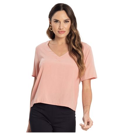 Blusa Feminina Viscose Endless Rosa