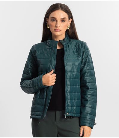 Jaqueta Feminina Microfibra Endless Verde