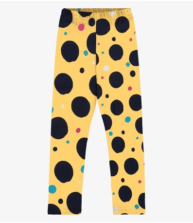 Legging Infantil Estampada Rovi Kids Amarelo
