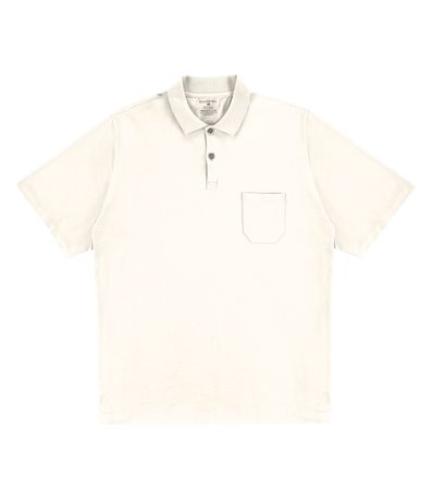 Camisa Polo Plus Size Masculina Diametro Bege