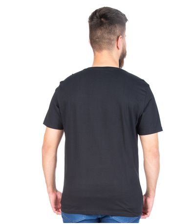 Camiseta Masculina Estampada Select Preto