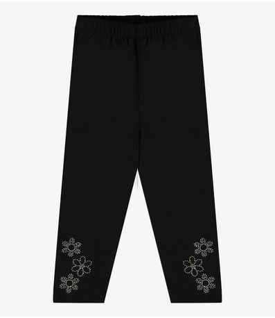 Legging Capri Rovi Kids Preto