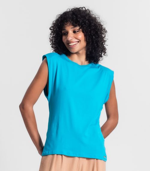 Regata Feminina Rovitex Azul