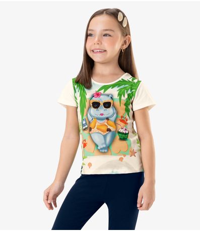 Blusa Infantil Rovi Kids Bege