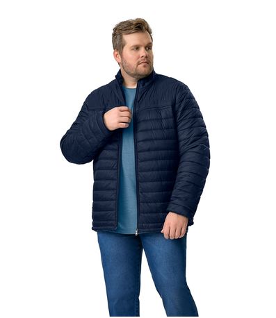 Camiseta Masculina Plus Size Flamê Diametro Azul