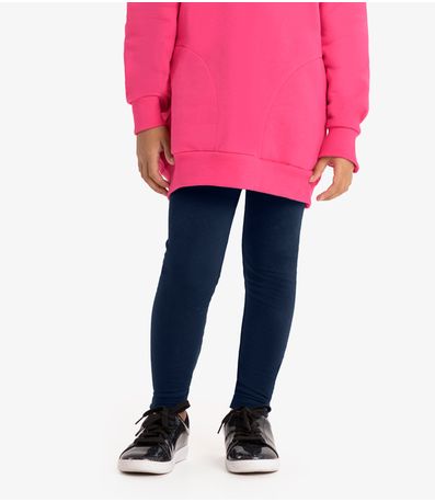 Legging Infantil Feminina Molecotton Rovitex Kids Azul