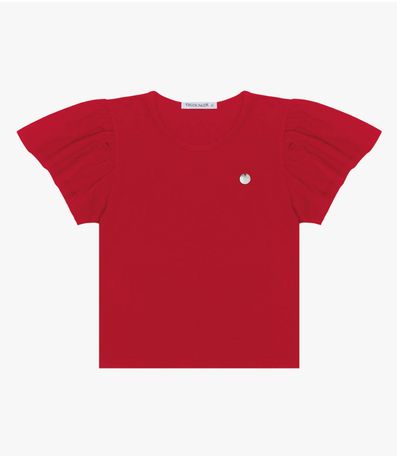 Blusa Infantil Feminina Trick Nick Vermelho