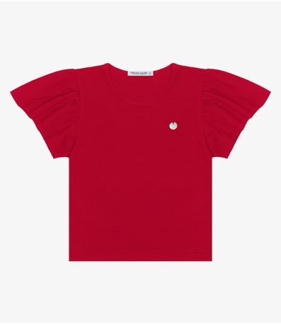 Blusa Infantil Feminina Trick Nick Vermelho