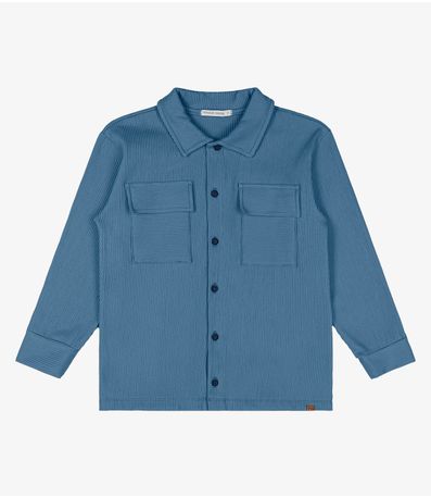 Camisa Infantil Menino Trick Nick Azul