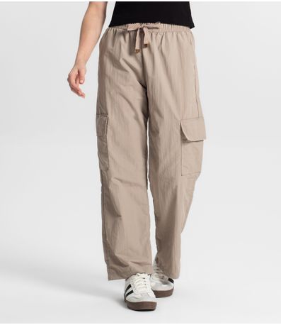 Calça Juvenil Feminina Minty Bege