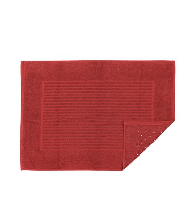 Toalha de Piso Basic com Antiderrapante Atlântica Vermelho