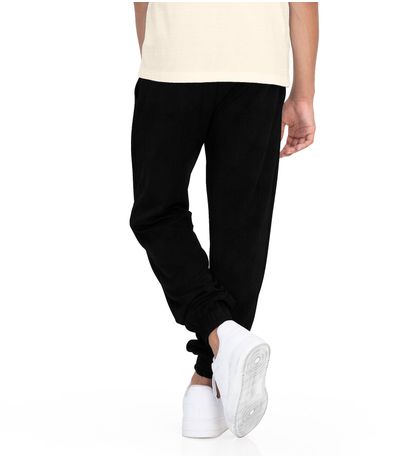 Calça Juvenil Masculina Em Sarja Minty Preto