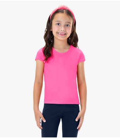 Blusa Infantil Feminino Rovi Kids Rosa
