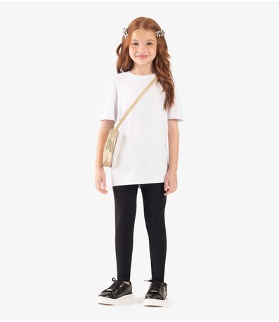 Calça Legging Infantil Feminina Rovi Kids Preto