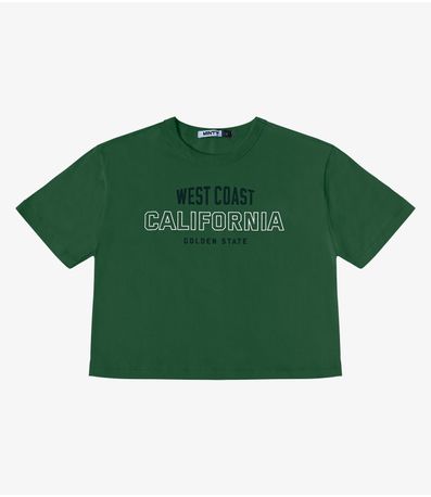T- Shirt Feminina Minty Verde