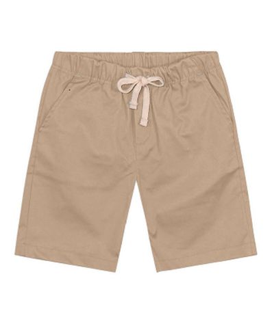 Bermuda Infantil Masculina Sarja Trick Nick Marrom