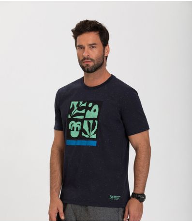 Camiseta Básica Select Azul