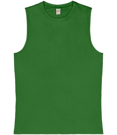 Regata Feminina Ribana Canelada Rovitex Verde