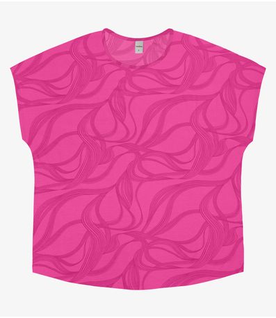 Blusa Feminina em Viscotorcion Rovitex Rosa
