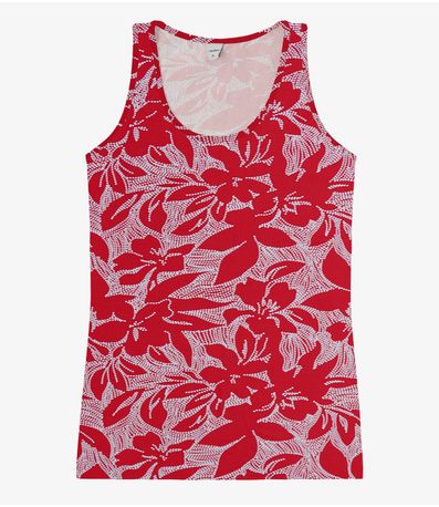 Regata Feminina Viscotorcion Rovitex Vermelho