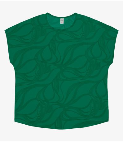 Blusa Feminina em Viscotorcion Rovitex Verde