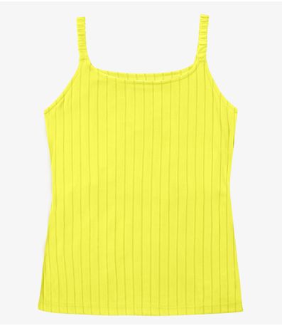 Blusa Feminina De Alça Seletc Amarelo