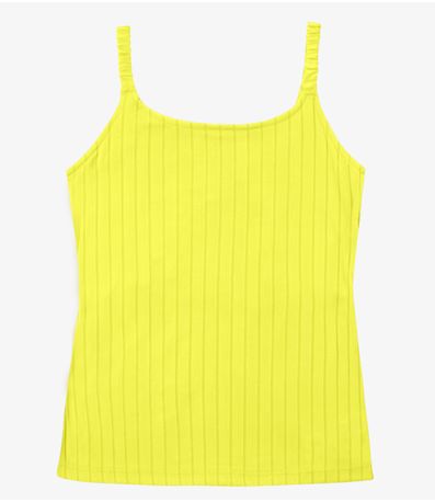 Blusa Feminina De Alça Seletc Amarelo