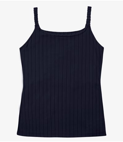 Blusa Feminina De Alça Seletc Azul