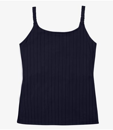 Blusa Feminina De Alça Seletc Azul