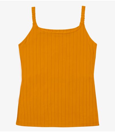Blusa Feminina De Alça Seletc Amarelo