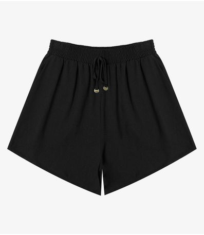 Shorts Feminino em Twill Cey Rovitex Preto