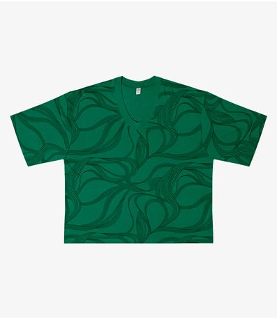 Blusa Feminina em Viscotorcion Rovitex Verde