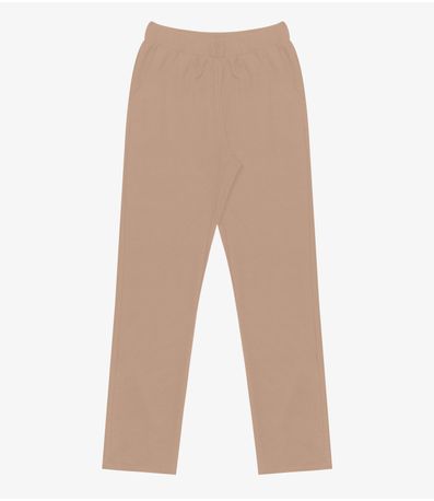 Calça Feminina em Molecotton de Viscose Rovitex Marrom