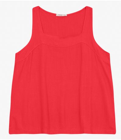 Regata Feminina Plus Size Secret Glam Laranja