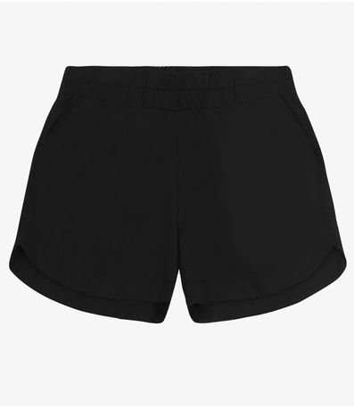 Shorts Curto Plus Size Secret Glam Preto