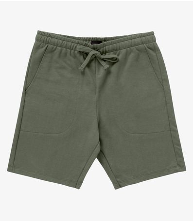 Bermuda Masculina Básica Plus Size Diamentro Verde