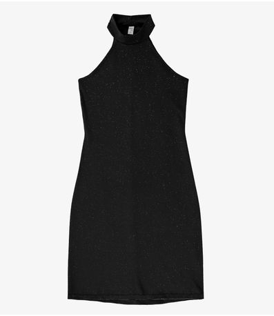 Vestido Feminino em Cotton Infinita Cor Preto