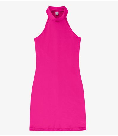 Vestido Feminino em Cotton Infinita Cor Rosa