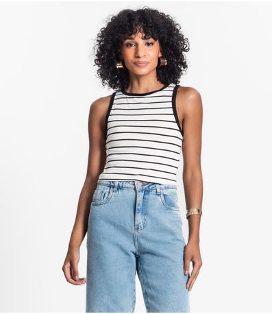 Regata Feminina em Cotton Leve Rovitex Bege