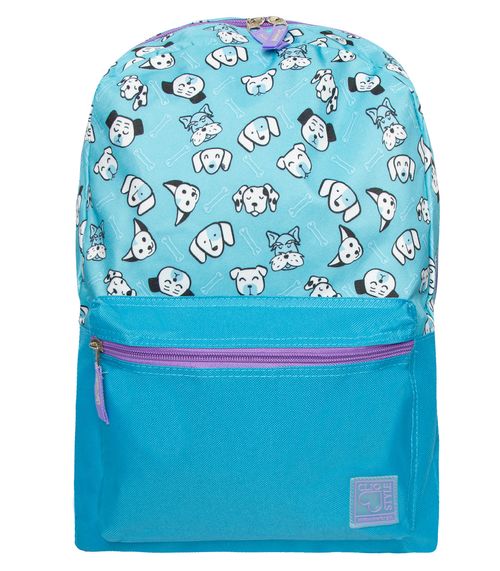 Mochila Escolar Feminina Pets Clio Azul