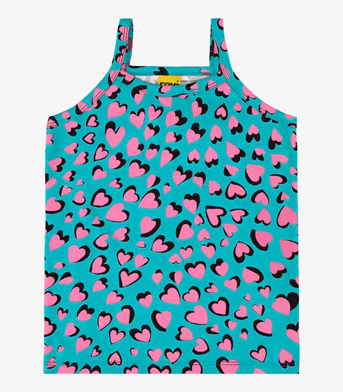 Blusa De Alça Infantil Rovi Kids Azul