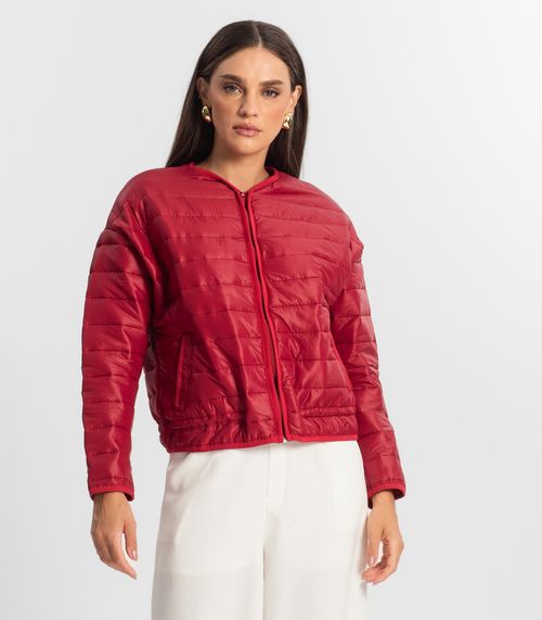 Jaqueta Feminina Microfibra Endless Vermelho