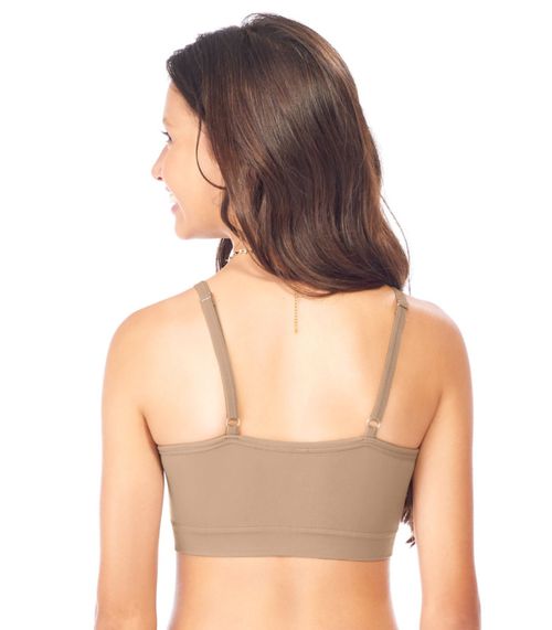 Top Teen com bojo Removível Sem Costura Zee Rucci Bege