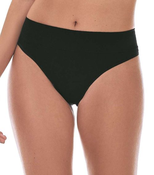 Calcinha Tanga Cós Largo sem Costura Zee Rucci Preto