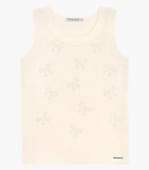 Regata Básica Infantil Feminina Trick Nick Bege