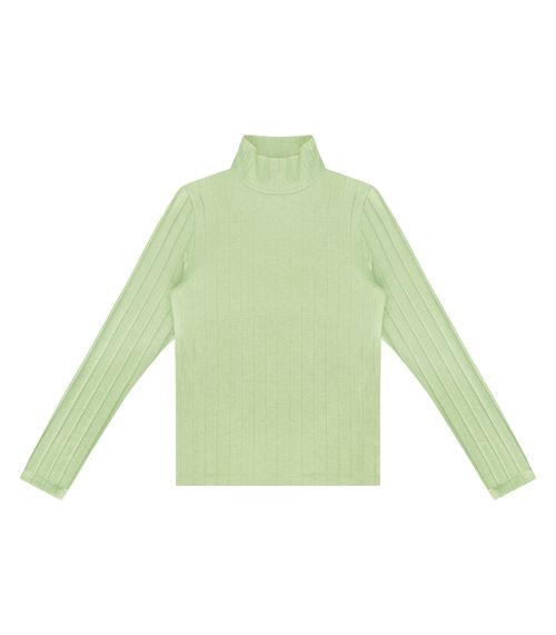 Blusa Tricot Feminina Manga Longa Endless Verde