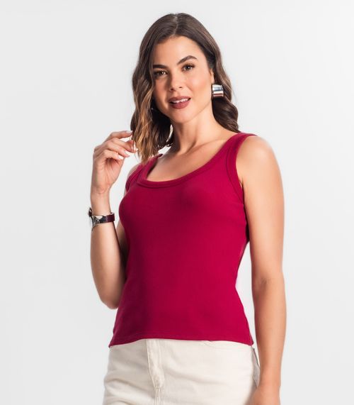 Regata Feminina Básica Select Vermelho