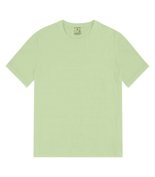 Camiseta Masculina Meia Malha Maquinetada Diametro Verde