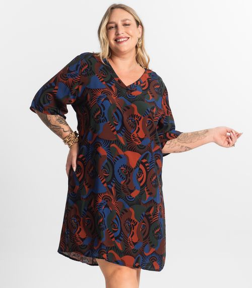 Vestido Curto Secret Glam Preto